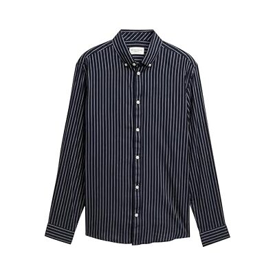 TOM TAILOR herrskjorta, 38500 – Marin Stripe, M TOM TAILOR herrskjorta, 38500 – Marin Stripe, M