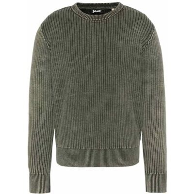 Schott NYC PLKARTER1 tröja mörk khaki XL, Mörk khaki, One size Schott NYC PLKARTER1 tröja mörk khaki XL, Mörk khaki, One size