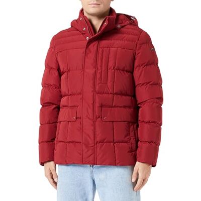 Geox M Hilstone Jacka för män, röd dahlia, 50 Geox M Hilstone Jacka för män, röd dahlia, 50
