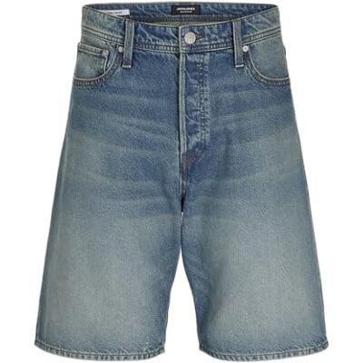 JACK & JONES Jjialex Jjoriginal shorts Sq 071, Blå denim, S JACK & JONES Jjialex Jjoriginal shorts Sq 071, Blå denim, S