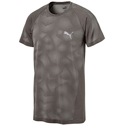 PUMA herr t-shirt Evoknit Camo Tee Smoked Pearl X-L PUMA herr t-shirt Evoknit Camo Tee Smoked Pearl X-L
