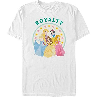 Disney Unisex Chibi Princess Royalty ekologisk kortärmad t-shirt, vit, L, Vit, L Disney Unisex Chibi Princess Royalty ekologisk kortärmad t-shirt, vit, L, Vit, L