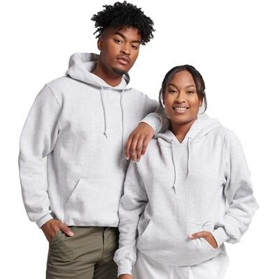 Russell Athletic herr Dri-Power tröja fleece huvtröja sweatshirt, aska, M Russell Athletic herr Dri-Power tröja fleece huvtröja sweatshirt, aska, M