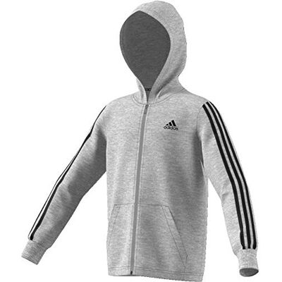 adidas Pojkar T-shirt måste Haves 3-ränder Medium Grey Heather/Black 110 adidas Pojkar T-shirt måste Haves 3-ränder Medium Grey Heather/Black 110