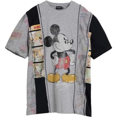Desigual T-shirt herr blå S Desigual T-shirt herr blå S
