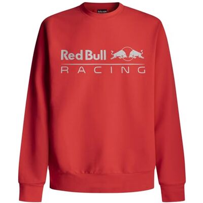 Red Bull Racing X Pepe Jeans PEPE JEANS herr TEAM LOGO CREW sweatshirt, röd (MARS RED), XS, Röd (mars röd), XS Red Bull Racing X Pepe Jeans PEPE JEANS herr TEAM LOGO CREW sweatshirt, röd (MARS RED), XS, Röd (mars röd), XS