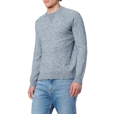 GANT COTTON SLUB C-NECK, Dusty Blue Sea, 3XL GANT COTTON SLUB C-NECK, Dusty Blue Sea, 3XL