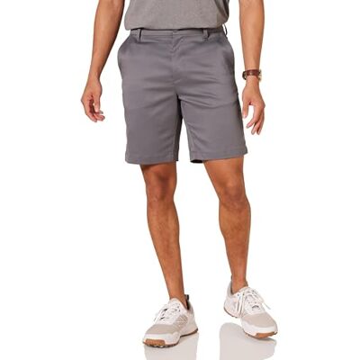Amazon Essentials mäns Slim-Fit Stretch Golf Shorts, Grå, 33 Amazon Essentials mäns Slim-Fit Stretch Golf Shorts, Grå, 33