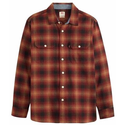 Levi's Classic Worker Scottie Plaid Tobak Bro Levi's Classic Worker Scottie Plaid Tobak Bro