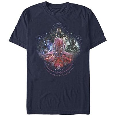 Marvel Unisex The Eternals-Celestials Four Organic Short Sleeve t-shirt, marinblå, XXL, marinblå, XXL Marvel Unisex The Eternals-Celestials Four Organic Short Sleeve t-shirt, marinblå, XXL, marinblå, XXL