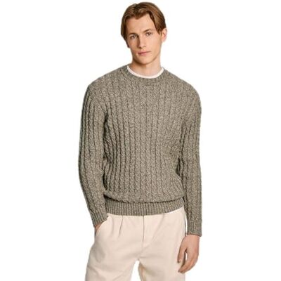 Pepe Jeans Charlie, Stickat, Grön, M, Grön (Safari grön), M Pepe Jeans Charlie, Stickat, Grön, M, Grön (Safari grön), M