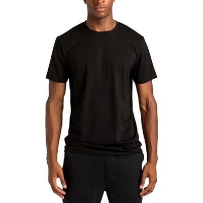 Aruki herrskjorta med kort ärmad rundhals, bomullst-shirt med relaxed fit, atletisk passform för löpning, gym, träning och avslappning samt vardagsträning för män Fitness – kolsvart – M Aruki herrskjorta med kort ärmad rundhals, bomullst-shirt med relaxed fit, atletisk passform för löpning, gym, träning och avslappning samt vardagsträning för män Fitness – kolsvart – M
