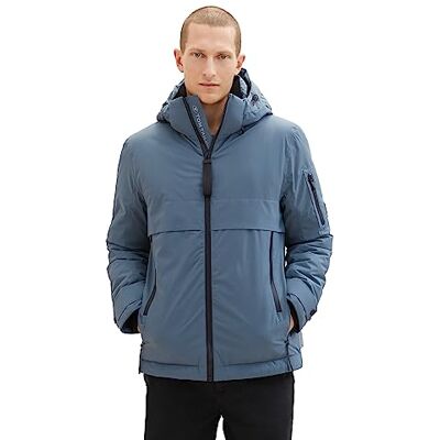 TOM TAILOR Jacka för män, 32506 – Dusty Dark Teal, M TOM TAILOR Jacka för män, 32506 – Dusty Dark Teal, M
