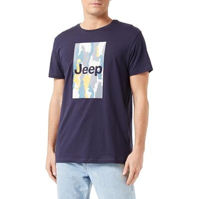 Jeep O102905-A928 J T-shirt Herr Skriv ut Stor bakgrund Bark Kamouflage J23W Herr Nattblå S, Nattblå, S Jeep O102905-A928 J T-shirt Herr Skriv ut Stor bakgrund Bark Kamouflage J23W Herr Nattblå S, Nattblå, S