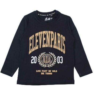 ELEVEN PARIS T-shirt för pojkar, svart, 4 �r ELEVEN PARIS T-shirt för pojkar, svart, 4 �r