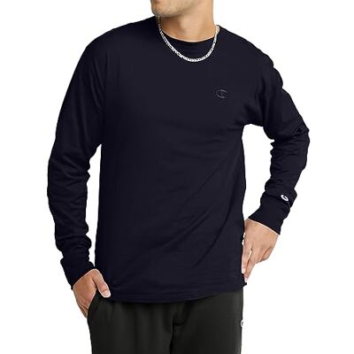 Champion unisex vuxen Classic Jersey Long Sleeve T-shirt Skjorta Champion unisex vuxen Classic Jersey Long Sleeve T-shirt Skjorta