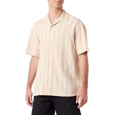 JACK & JONES JPRCCMONTANA Resort Shirt S/S SN, Solbränna/passform: avslappnad passform, XS JACK & JONES JPRCCMONTANA Resort Shirt S/S SN, Solbränna/passform: avslappnad passform, XS