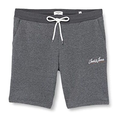 JACK & JONES JEANS INTELLIGENCE Jjitons Sweat GMS Ps shorts, svart, 40, svart, 40 SE JACK & JONES JEANS INTELLIGENCE Jjitons Sweat GMS Ps shorts, svart, 40, svart, 40 SE