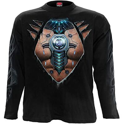 Spiral Cyber Skin Långärmad T-shirt Svart XL, Svart, XL Spiral Cyber Skin Långärmad T-shirt Svart XL, Svart, XL