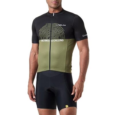 Nalini 03254201100C000.10 San Diego herr T-shirt mörk/grön XS, Mörkgrön, XS Nalini 03254201100C000.10 San Diego herr T-shirt mörk/grön XS, Mörkgrön, XS