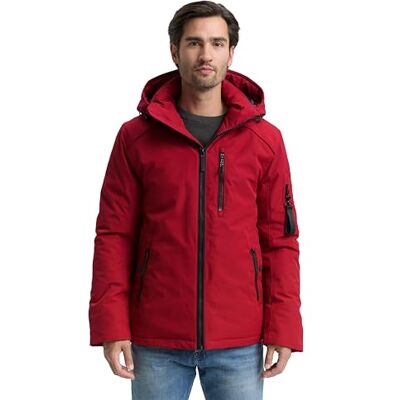 TOM TAILOR herr 1047039 jacka, 10814-Coach Röd, 3XL, 10814 – Coach Red, 3XL TOM TAILOR herr 1047039 jacka, 10814-Coach Röd, 3XL, 10814 – Coach Red, 3XL