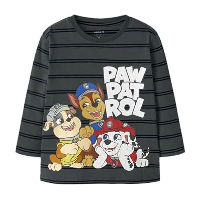 NAME IT Namn IT Nmmjoshue Paw Ls Nreg Top Noos Cplg, Urban chic, 104 NAME IT Namn IT Nmmjoshue Paw Ls Nreg Top Noos Cplg, Urban chic, 104