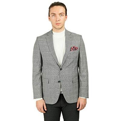 Bonamaison Herrjacka, normal passform 4 Drop Business Suit, svart, standard Bonamaison Herrjacka, normal passform 4 Drop Business Suit, svart, standard