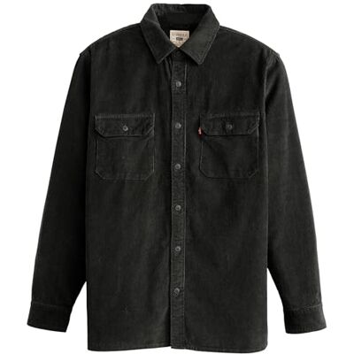 Levi's Jackson Worker skjorta för män, jet svart, XL Levi's Jackson Worker skjorta för män, jet svart, XL