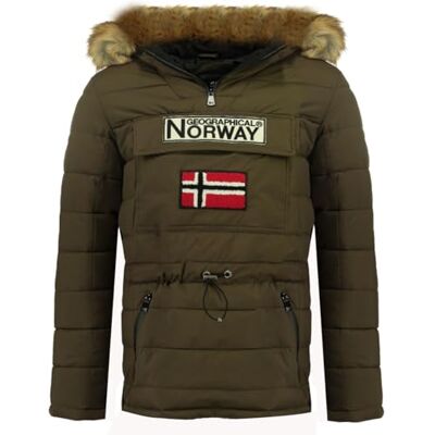 Geographical Norway Coconut Lång varm parkas för män höst vinter – vattentät vattenavvisande kappa – utomhusjacka med pälshuva – vindjacka – herr (kaki S), kaki, S Geographical Norway Coconut Lång varm parkas för män höst vinter – vattentät vattenavvisande kappa – utomhusjacka med pälshuva – vindjacka – herr (kaki S), kaki, S