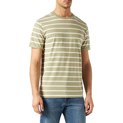 JACK & JONES Herr Jprblalogo Spring Tee Ss randig T-shirt, Te passform, XL JACK & JONES Herr Jprblalogo Spring Tee Ss randig T-shirt, Te passform, XL
