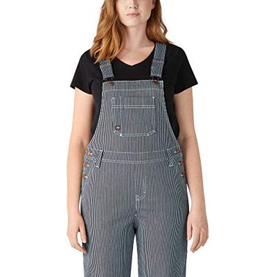 Dickies Hickory randig pojkvän haklapp overall, Stonewashed Hic, XXL Dickies Hickory randig pojkvän haklapp overall, Stonewashed Hic, XXL