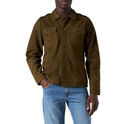 CASUAL FRIDAY läderjacka för män, 190403/Havssköldpadda, XXL CASUAL FRIDAY läderjacka för män, 190403/Havssköldpadda, XXL