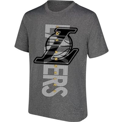 Ultra Game NBA herr-t-shirt, upprätt logotyp, kortärmad Ultra Game NBA herr-t-shirt, upprätt logotyp, kortärmad