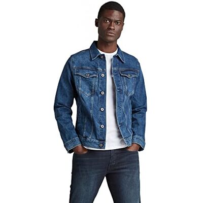 G-STAR RAW herr 3301 smala jackor, Blå (Faded Stone D11150-c052-a951), L G-STAR RAW herr 3301 smala jackor, Blå (Faded Stone D11150-c052-a951), L