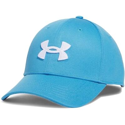 Under Armour herr Blitzing Cap Stretch Fit, (452) Eter blå/vit, S-M Under Armour herr Blitzing Cap Stretch Fit, (452) Eter blå/vit, S-M