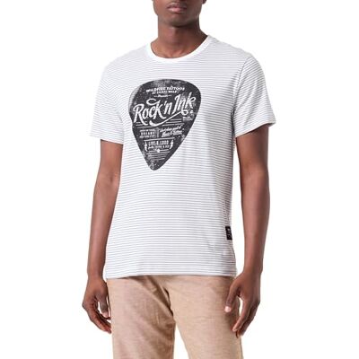 KEY LARGO KEYLARGO Män T-shirts MT Wildfire Round, Titanium Grey (1109), M KEY LARGO KEYLARGO Män T-shirts MT Wildfire Round, Titanium Grey (1109), M