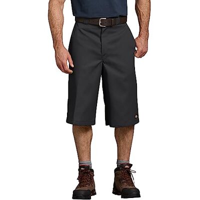 Dickies Arbetsshorts för män, med 38 cm innersöm och multianvändningsficka, 52 Dickies Arbetsshorts för män, med 38 cm innersöm och multianvändningsficka, 52