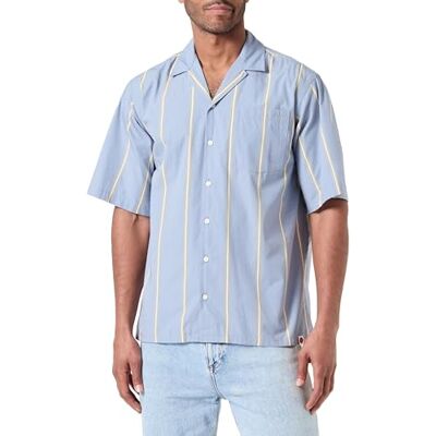 JACK & JONES RDDCAIN Resort Shirt randig S/S SN, Handelsvinds/ränder: ränder, XXL JACK & JONES RDDCAIN Resort Shirt randig S/S SN, Handelsvinds/ränder: ränder, XXL