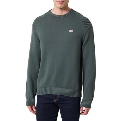Napapijri Darel Sweater Green Urban, Grön, 3XL Napapijri Darel Sweater Green Urban, Grön, 3XL
