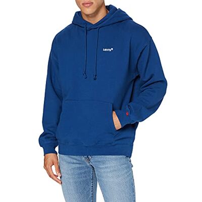 Levi's Herr Red Tab Sweats huvtröja sweatshirt, marinpion, XXS Levi's Herr Red Tab Sweats huvtröja sweatshirt, marinpion, XXS