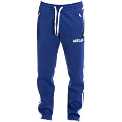Replay Joggingbyxor för män, 790 Royal Blue, S Replay Joggingbyxor för män, 790 Royal Blue, S