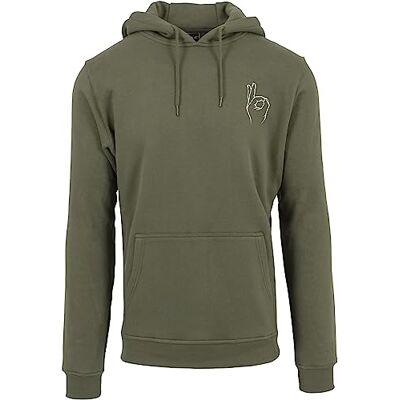 Tee herr Easy Sign Hoody M Olive, OLIV, M Tee herr Easy Sign Hoody M Olive, OLIV, M