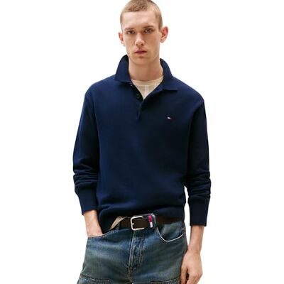 Tommy Jeans Tommy Hilfiger TJM SLIM ESSENTIAL POLO TRÖJA Herrtröja, Blå, XL, Mörk natt marinblå, XL Tommy Jeans Tommy Hilfiger TJM SLIM ESSENTIAL POLO TRÖJA Herrtröja, Blå, XL, Mörk natt marinblå, XL