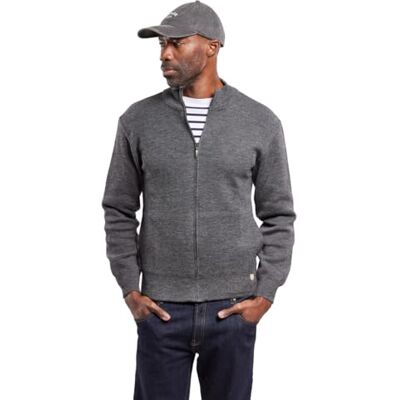 Armor-lux Armor Lux Plouescat tröja för män, Gris Chiné, XS Armor-lux Armor Lux Plouescat tröja för män, Gris Chiné, XS