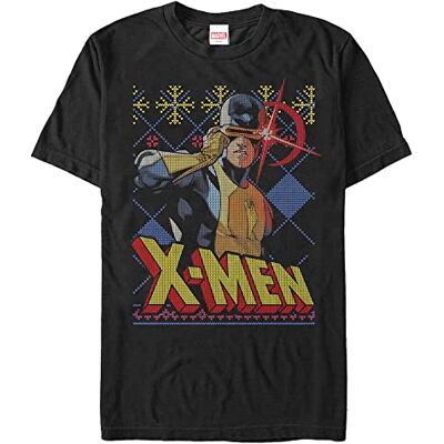 Marvel Unisex X-men Cyclops tröja ekologisk kortärmad T-shirt, svart, XXL Marvel Unisex X-men Cyclops tröja ekologisk kortärmad T-shirt, svart, XXL