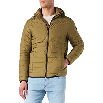 TOM TAILOR Denim Herr Lätt quiltad jacka 1029242, 28719 Smart Olive, XS TOM TAILOR Denim Herr Lätt quiltad jacka 1029242, 28719 Smart Olive, XS