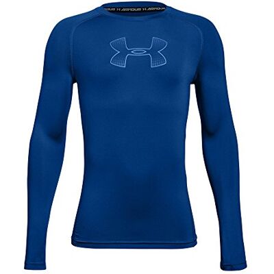 Under Armour Armour långärmad tröja för pojkar Royal/Royal/Graphite (400) L Under Armour Armour långärmad tröja för pojkar Royal/Royal/Graphite (400) L