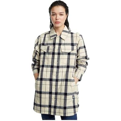 G-STAR RAW BF Overshirt, Flerfärgad (Milk Remy Check D25222-d716-g790), S G-STAR RAW BF Overshirt, Flerfärgad (Milk Remy Check D25222-d716-g790), S