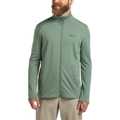 Jack Wolfskin Kolbenberg Fz M fleecejacka, eukalyptus, L, Eukalyptus, L Jack Wolfskin Kolbenberg Fz M fleecejacka, eukalyptus, L, Eukalyptus, L
