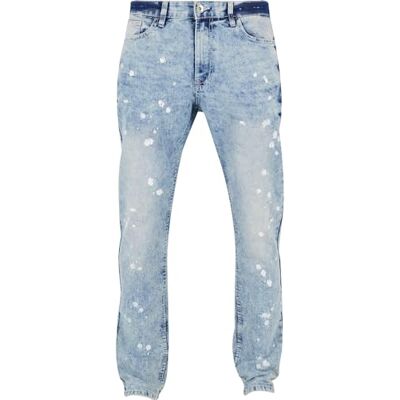 Southpole Stretch Signature Denim byxor för män, Lt. Sand Splatter, 30-32 Southpole Stretch Signature Denim byxor för män, Lt. Sand Splatter, 30-32